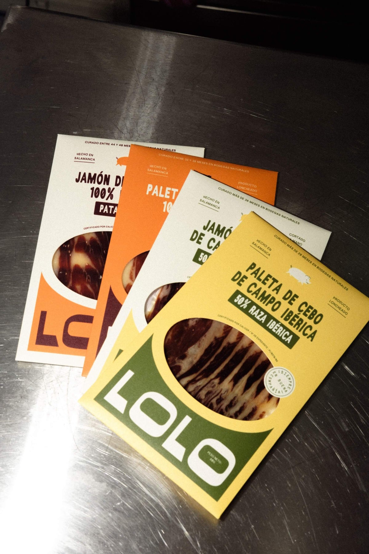 LOLO packets of Iberico ham and shoulder
