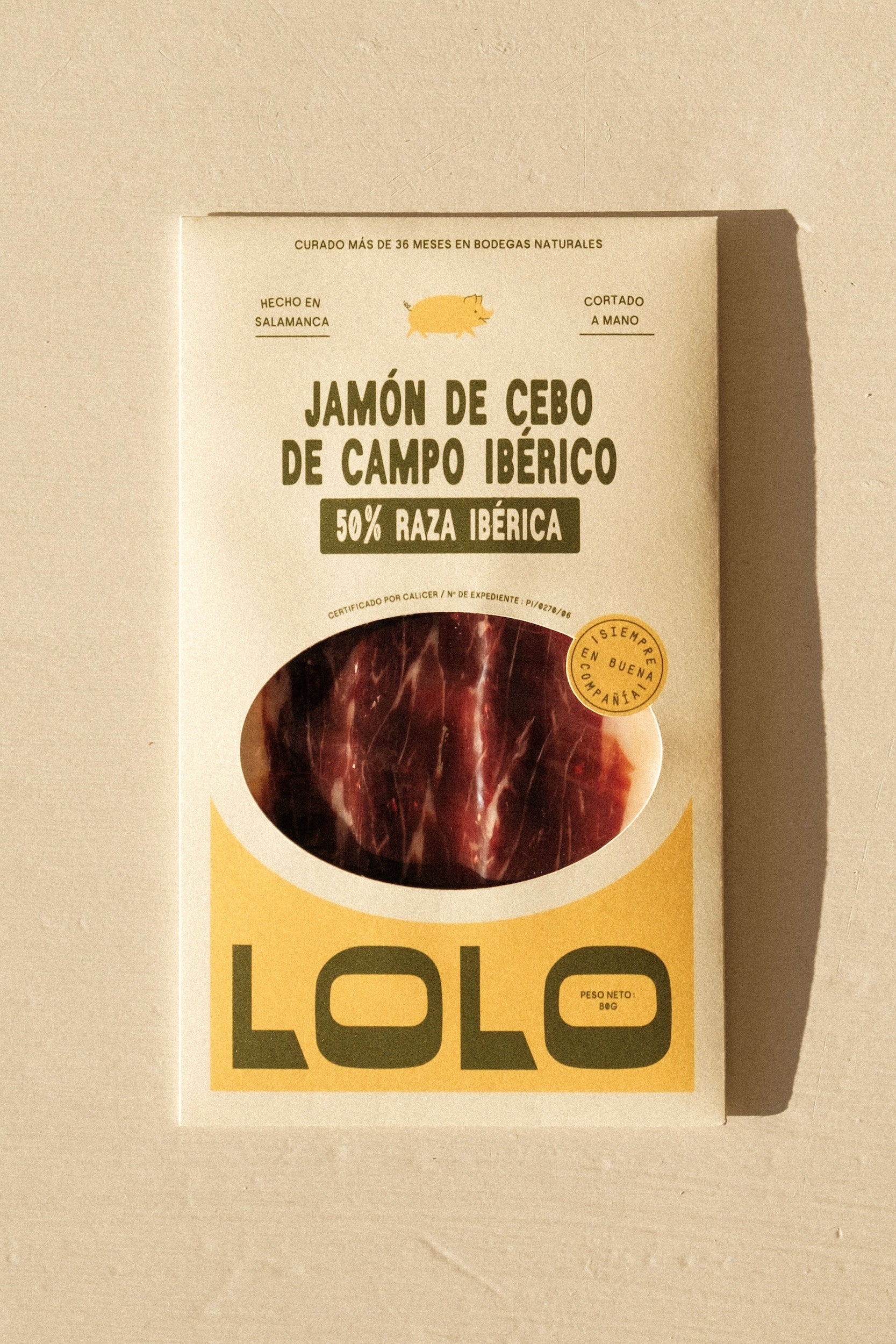 Jamón de Cebo de Campo - 80g